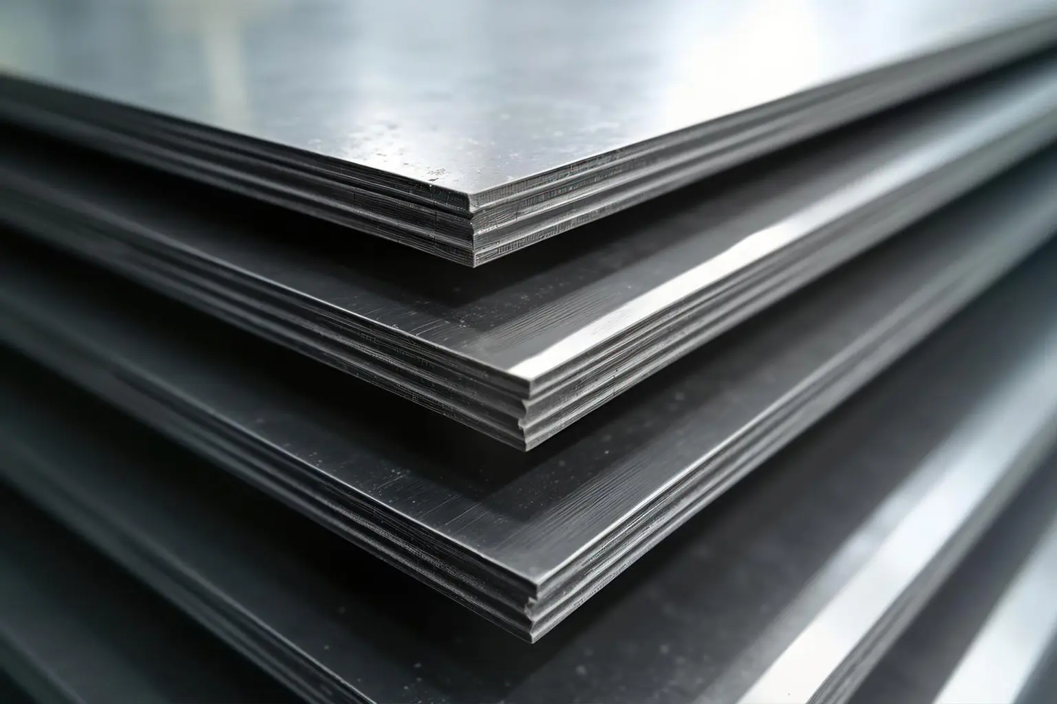 Chapas miura Chapas metálicas empilhadas em perfil, utilizadas na indústria de transformação e construção civil.